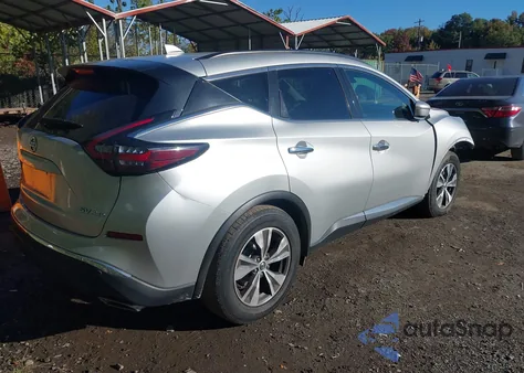 2021 Nissan Murano Sv Intelligent Awd z USA, uszkodzony, nr VIN 5N1AZ2BSXMC129383